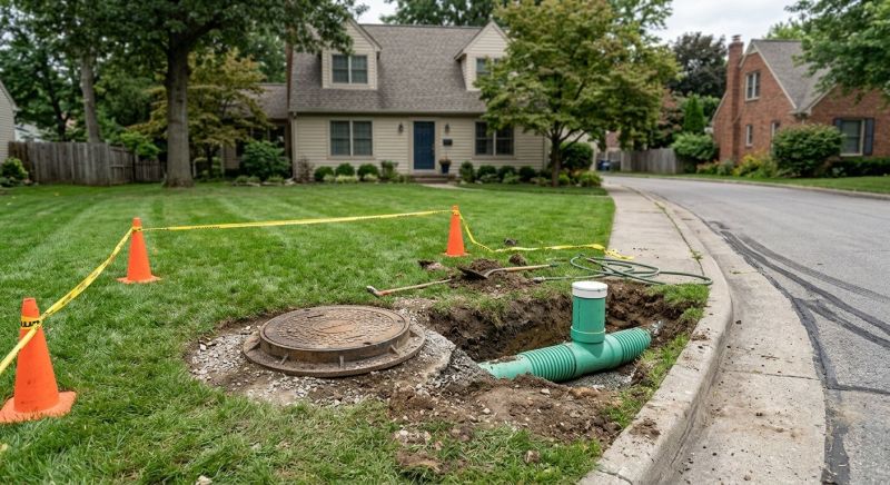 Underground Sewer Installation in Austin, TX